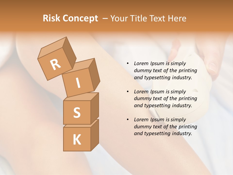 Care Professional Lady PowerPoint Template