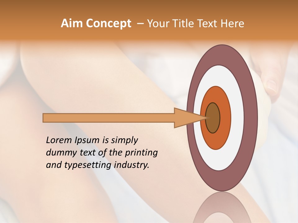 Care Professional Lady PowerPoint Template