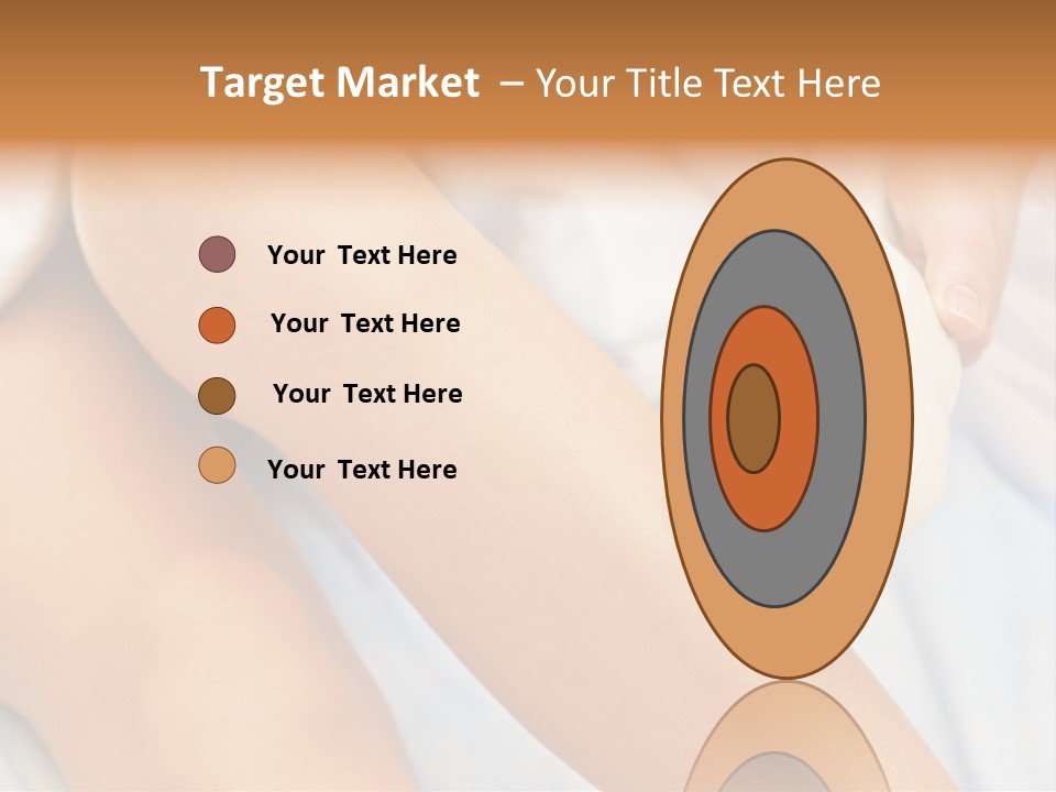 Care Professional Lady PowerPoint Template