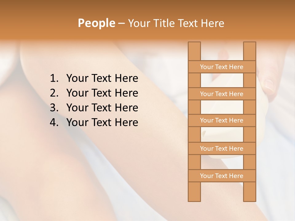 Care Professional Lady PowerPoint Template