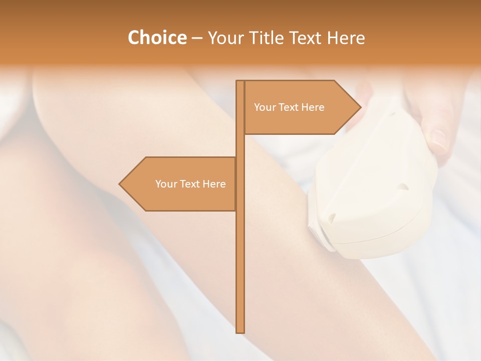 Care Professional Lady PowerPoint Template