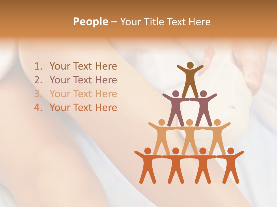 Care Professional Lady PowerPoint Template