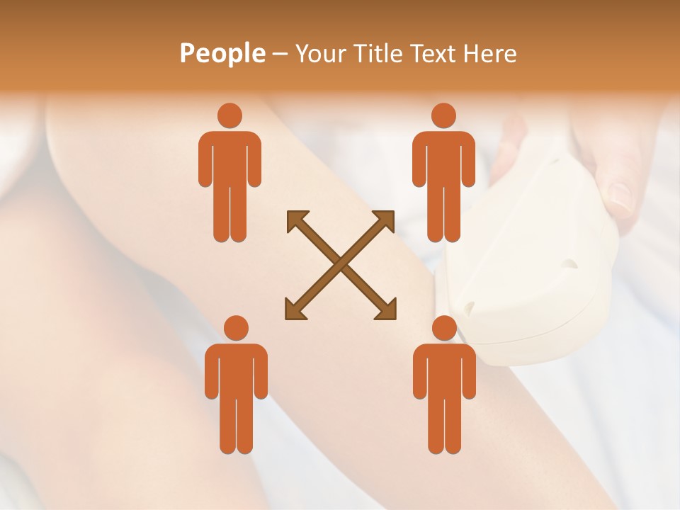 Care Professional Lady PowerPoint Template