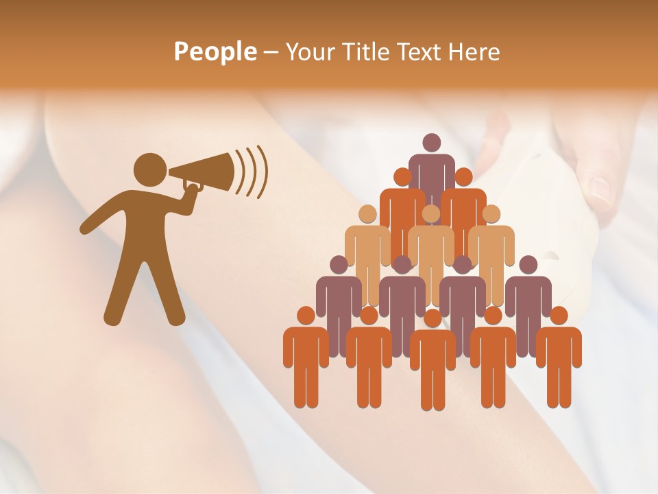 Care Professional Lady PowerPoint Template