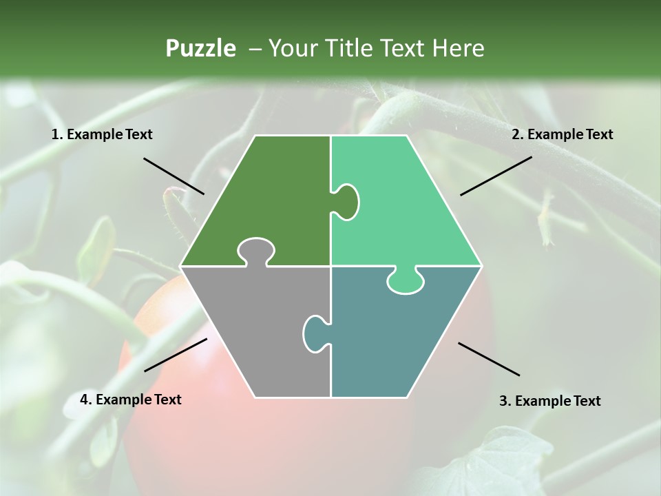 Close Solar Plant PowerPoint Template