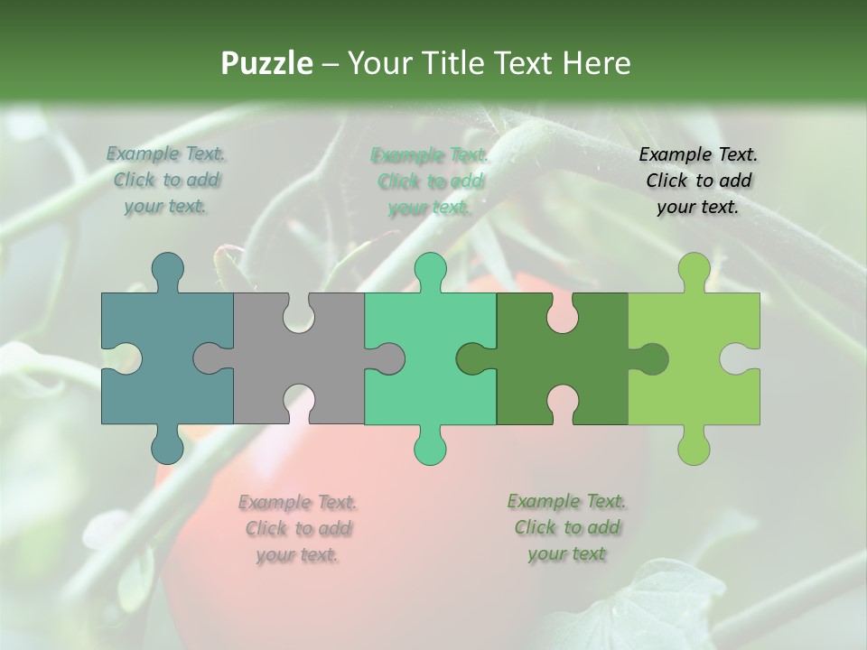 Close Solar Plant PowerPoint Template