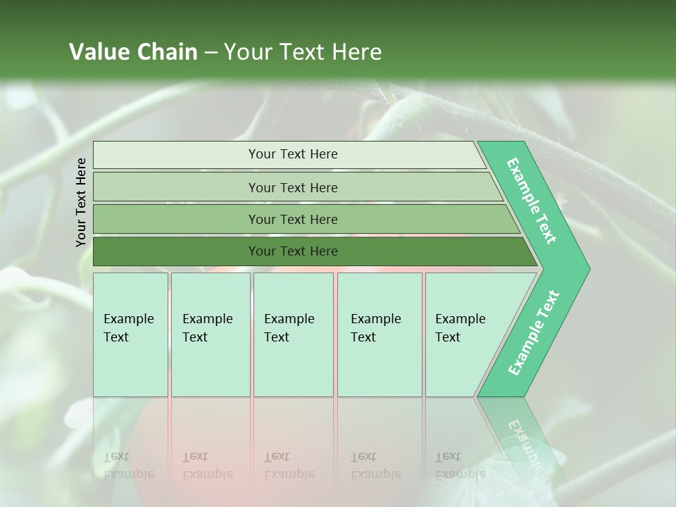 Close Solar Plant PowerPoint Template