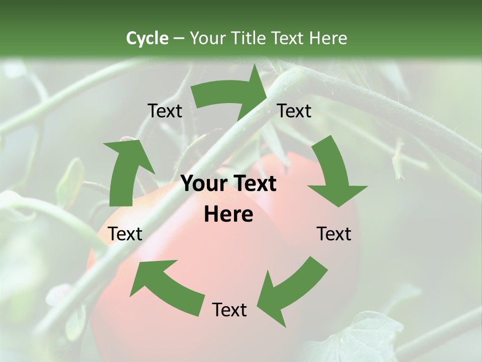 Close Solar Plant PowerPoint Template