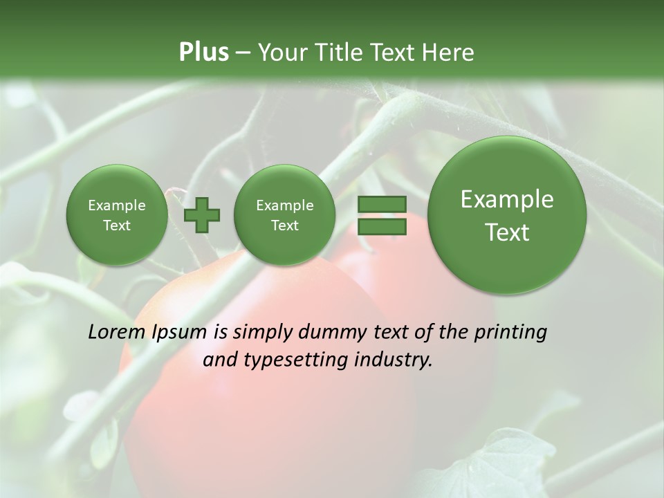 Close Solar Plant PowerPoint Template
