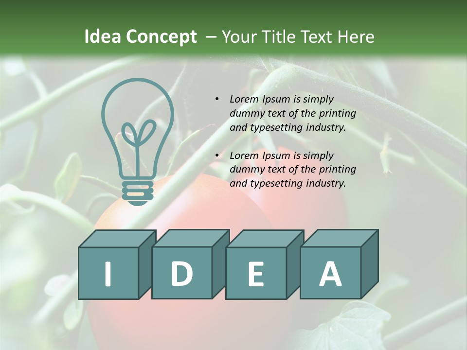 Close Solar Plant PowerPoint Template