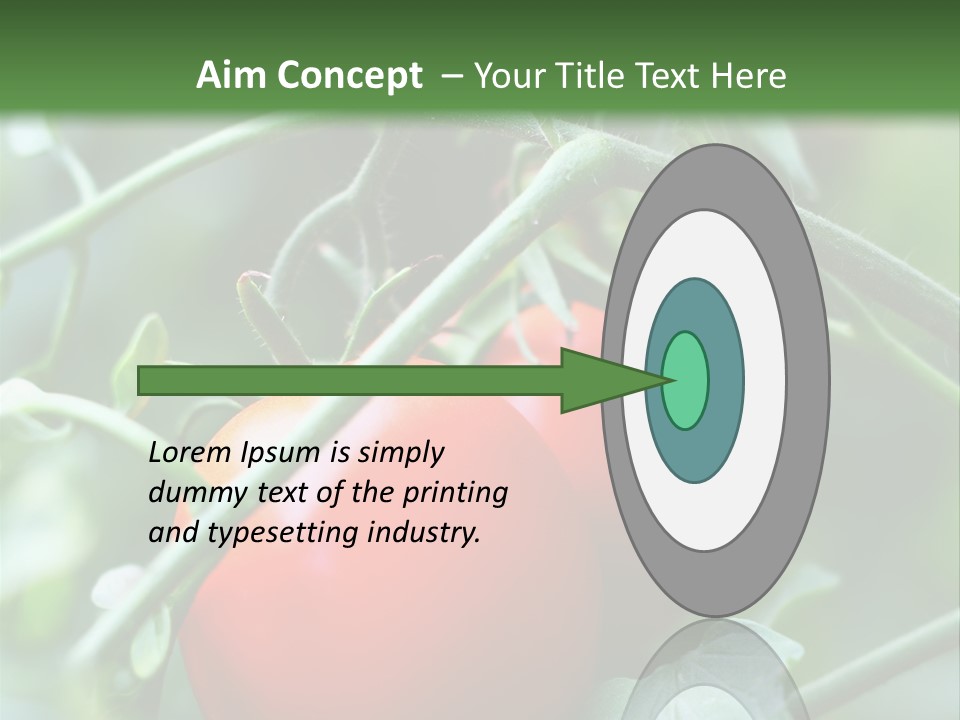 Close Solar Plant PowerPoint Template