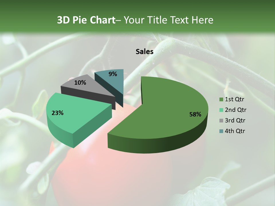 Close Solar Plant PowerPoint Template