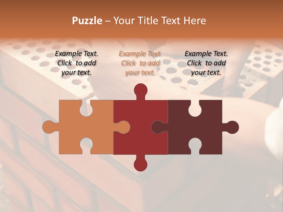 Working Progress Texture PowerPoint Template