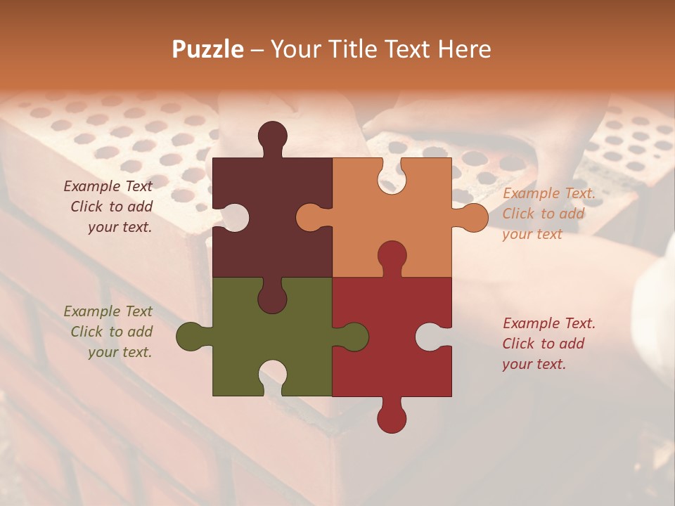 Working Progress Texture PowerPoint Template