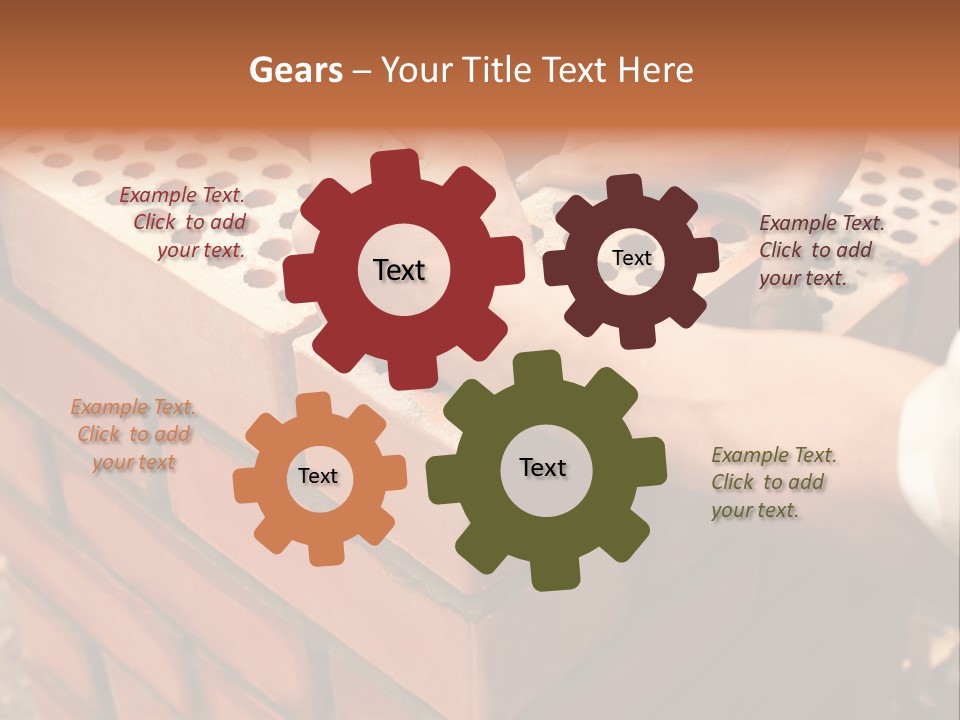 Working Progress Texture PowerPoint Template