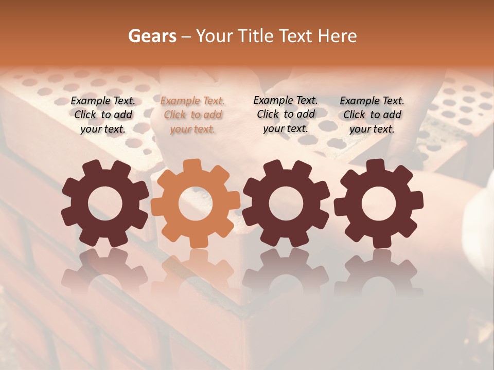 Working Progress Texture PowerPoint Template
