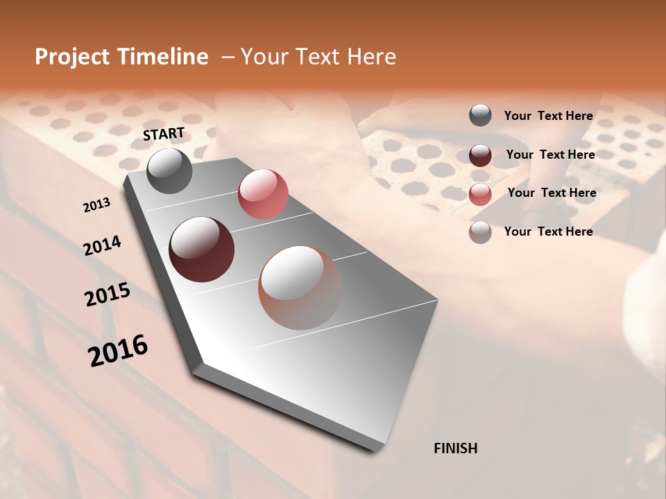 Working Progress Texture PowerPoint Template