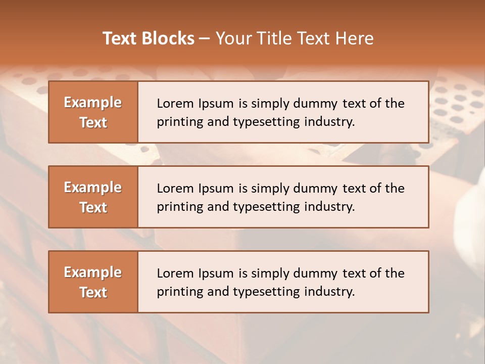 Working Progress Texture PowerPoint Template