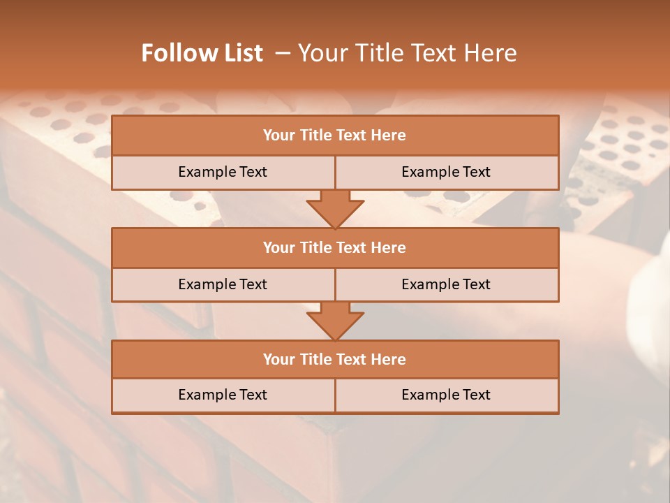 Working Progress Texture PowerPoint Template