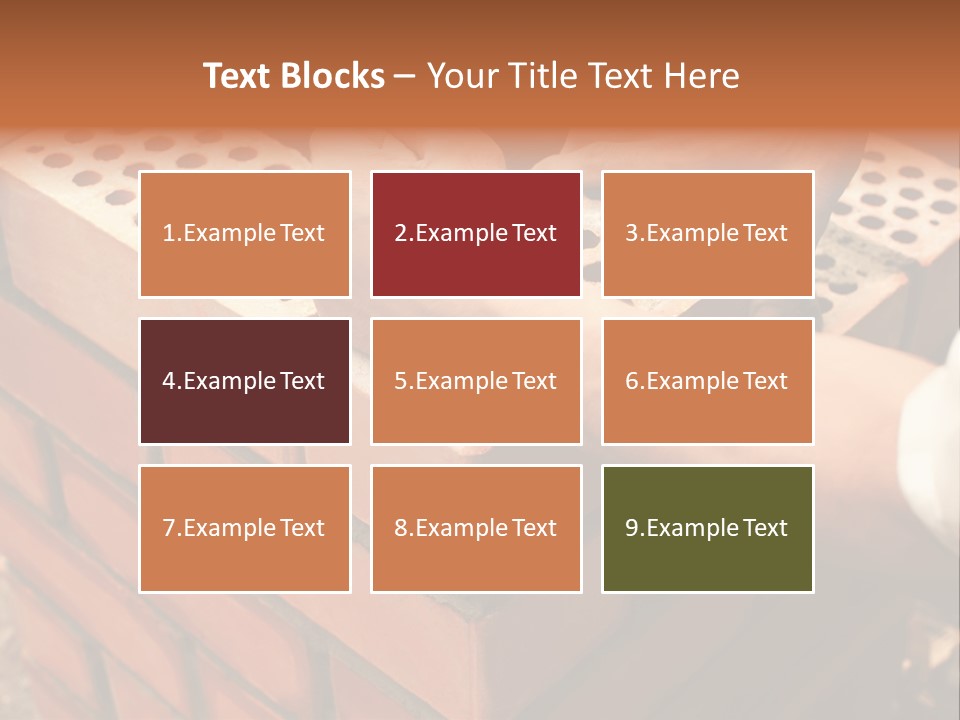 Working Progress Texture PowerPoint Template