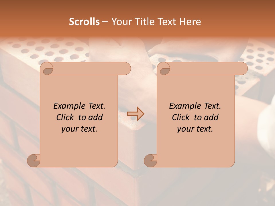 Working Progress Texture PowerPoint Template