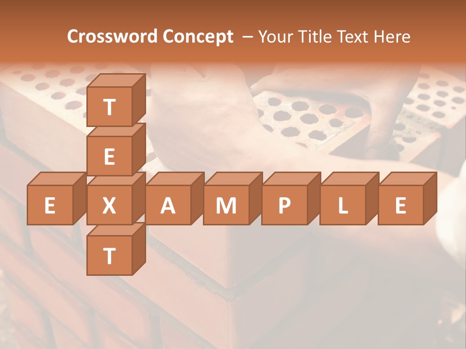 Working Progress Texture PowerPoint Template
