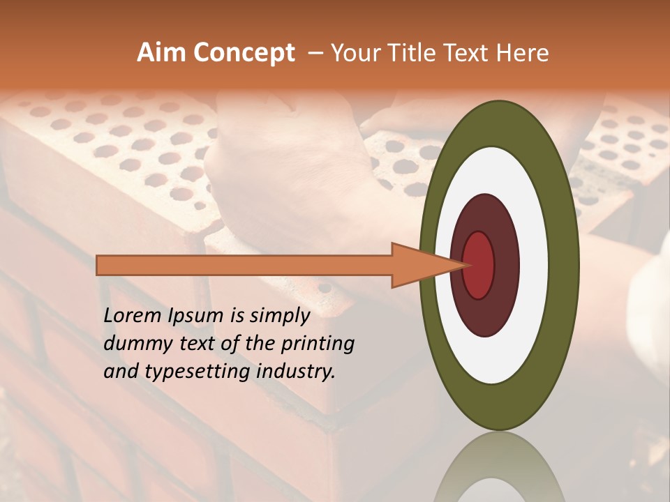 Working Progress Texture PowerPoint Template