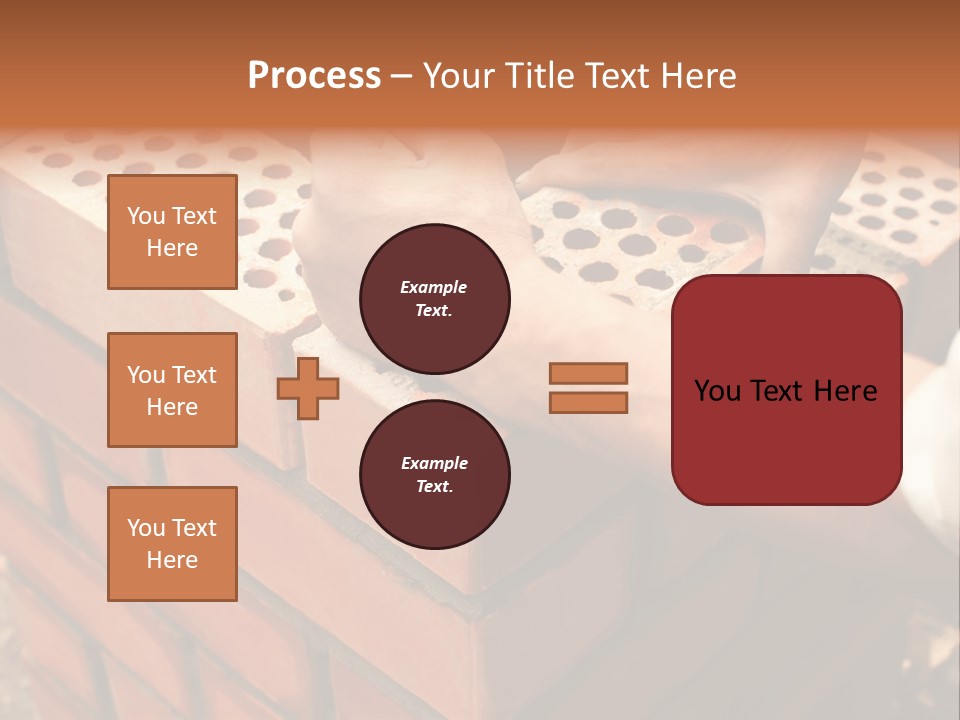 Working Progress Texture PowerPoint Template