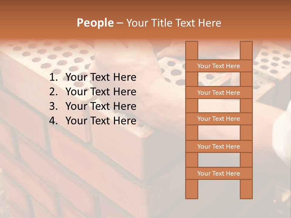 Working Progress Texture PowerPoint Template