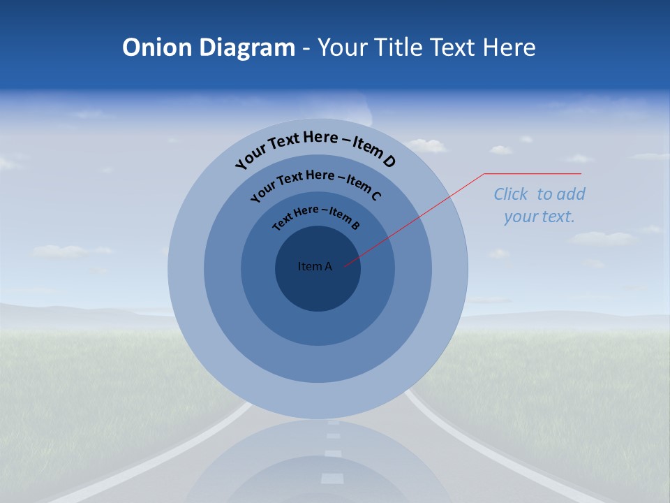 Clouds Uncertain Path Question Icon PowerPoint Template