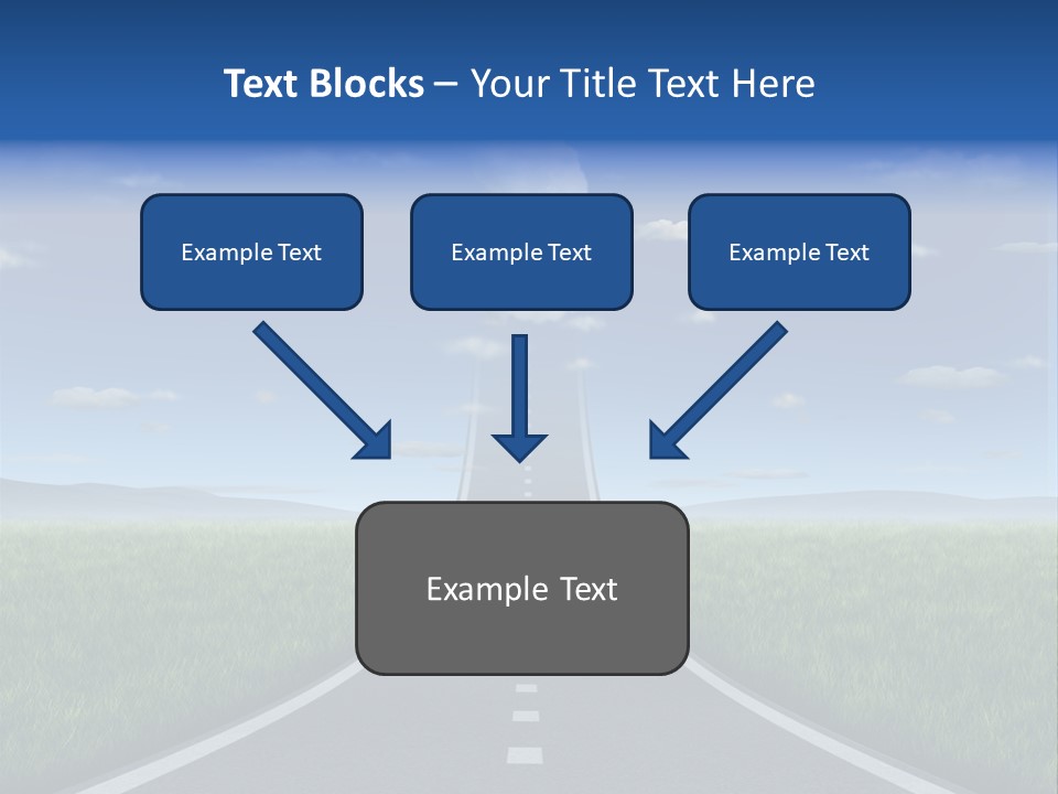 Clouds Uncertain Path Question Icon PowerPoint Template