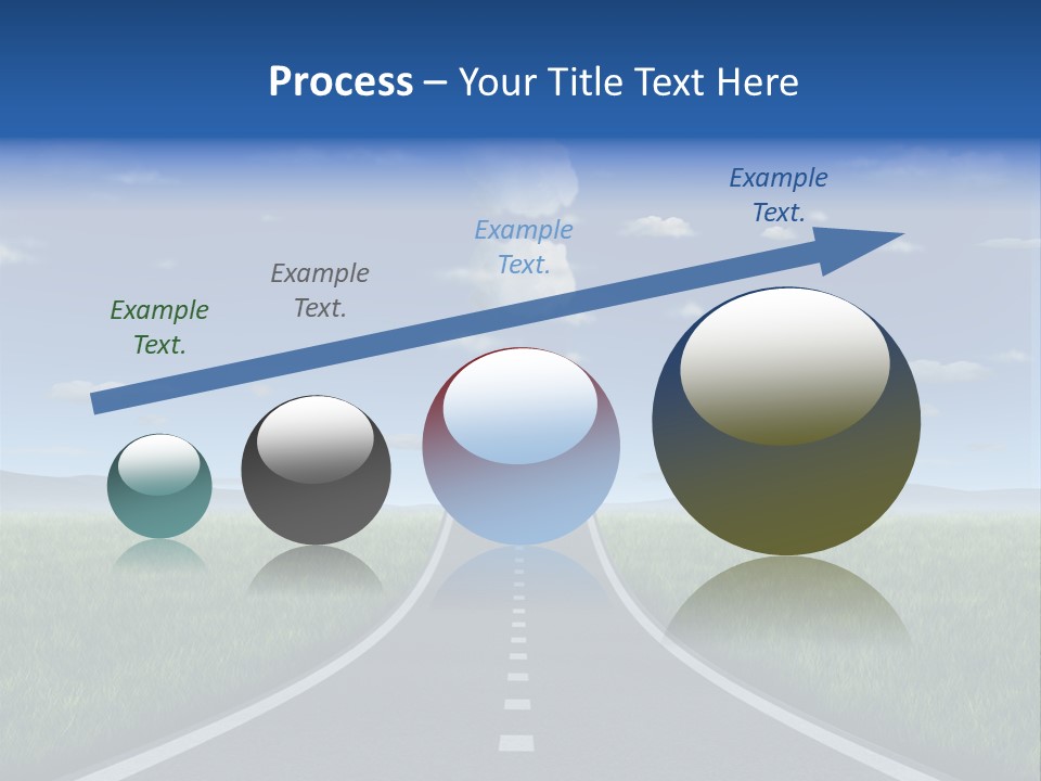 Clouds Uncertain Path Question Icon PowerPoint Template