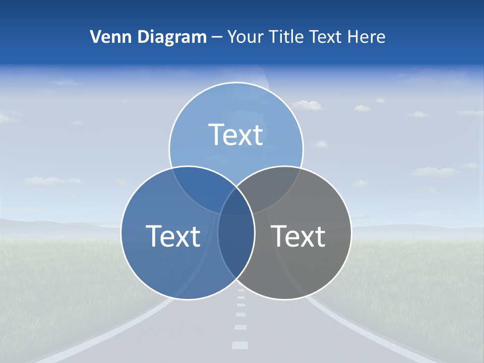 Clouds Uncertain Path Question Icon PowerPoint Template