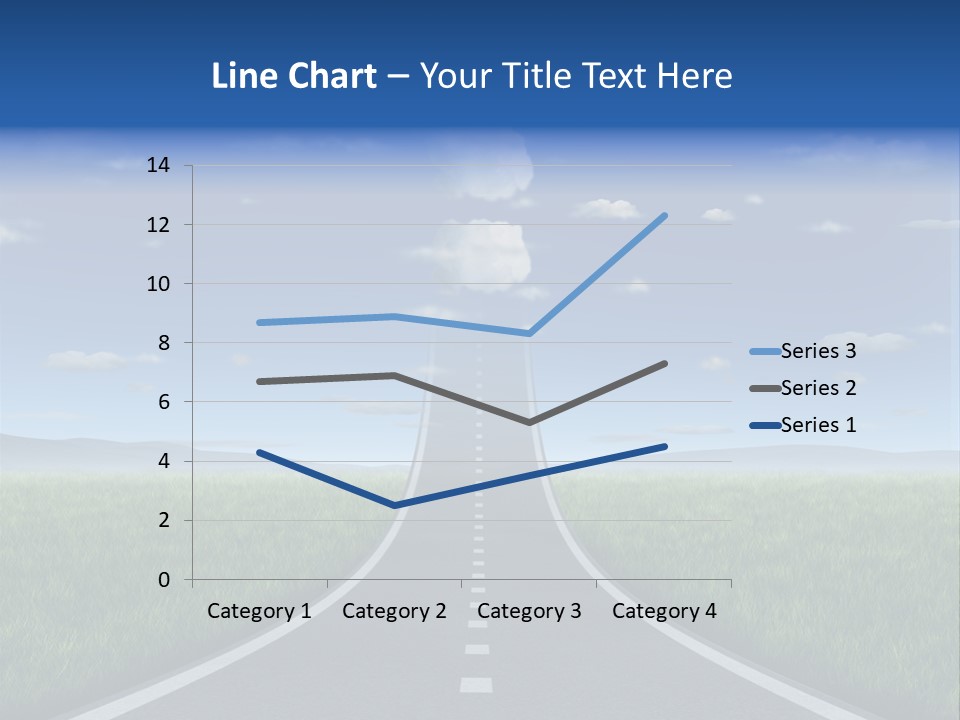 Clouds Uncertain Path Question Icon PowerPoint Template