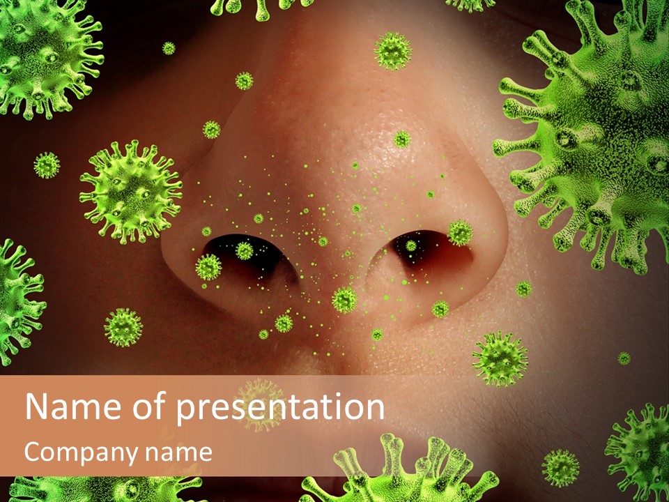 Contagious Group Pandemic PowerPoint Template