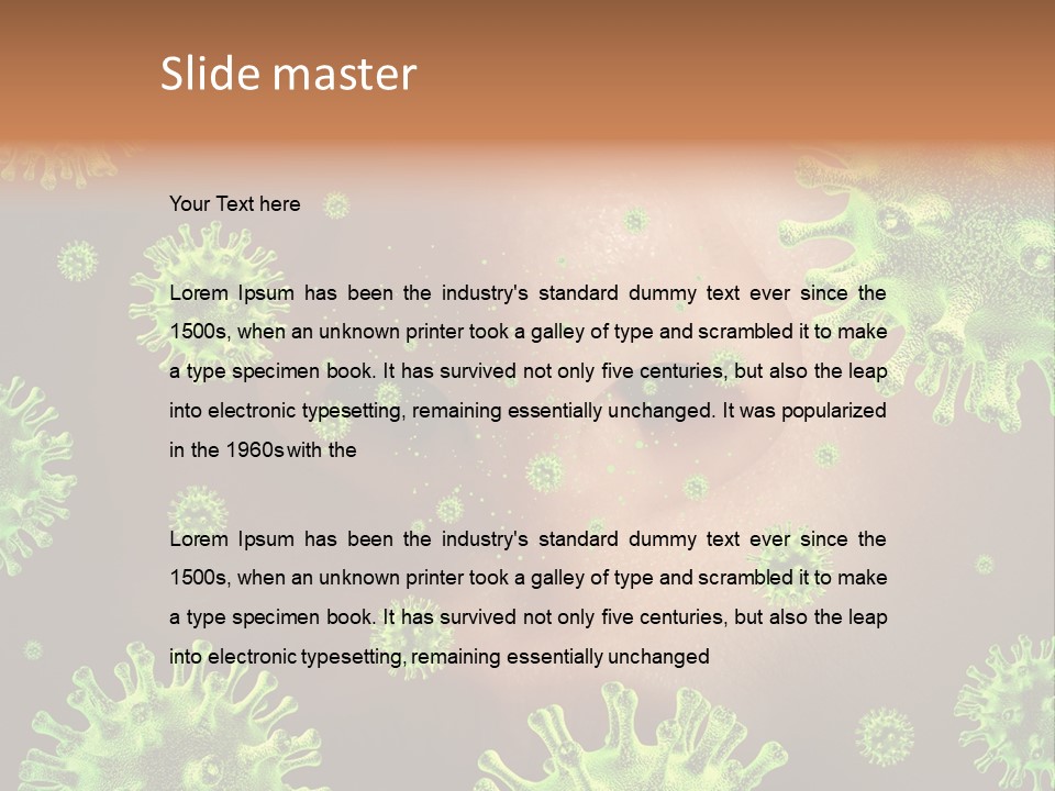 Contagious Group Pandemic PowerPoint Template