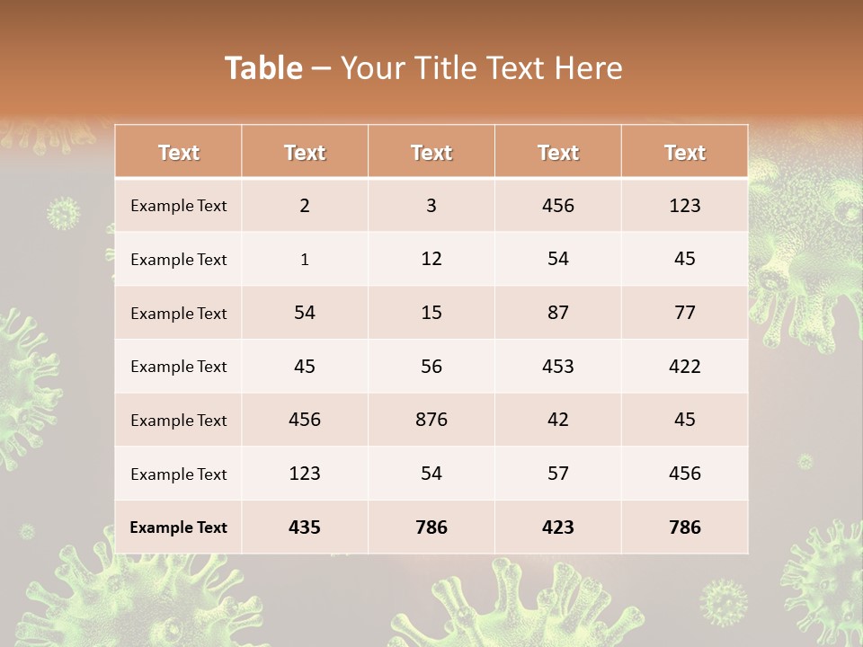 Contagious Group Pandemic PowerPoint Template