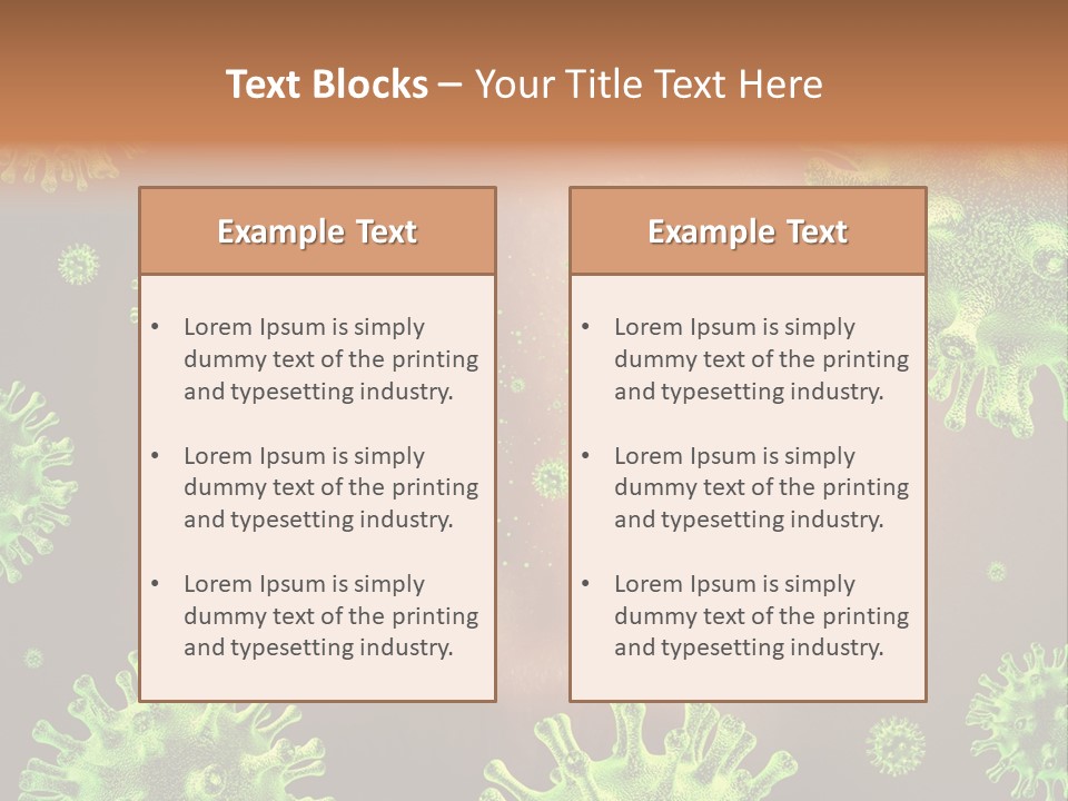 Contagious Group Pandemic PowerPoint Template