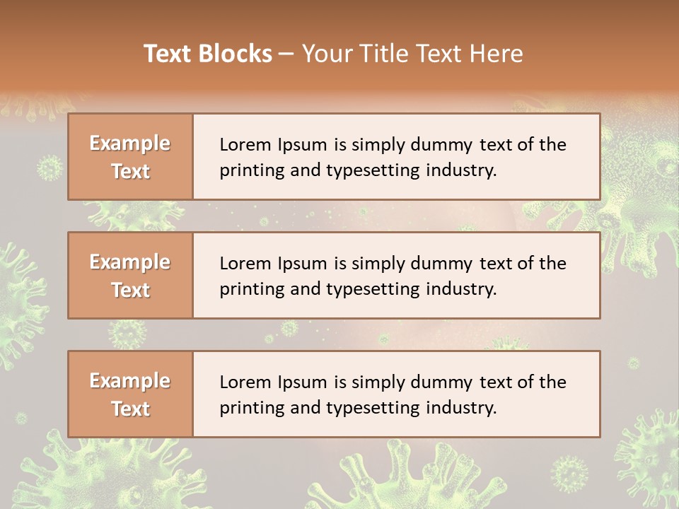 Contagious Group Pandemic PowerPoint Template