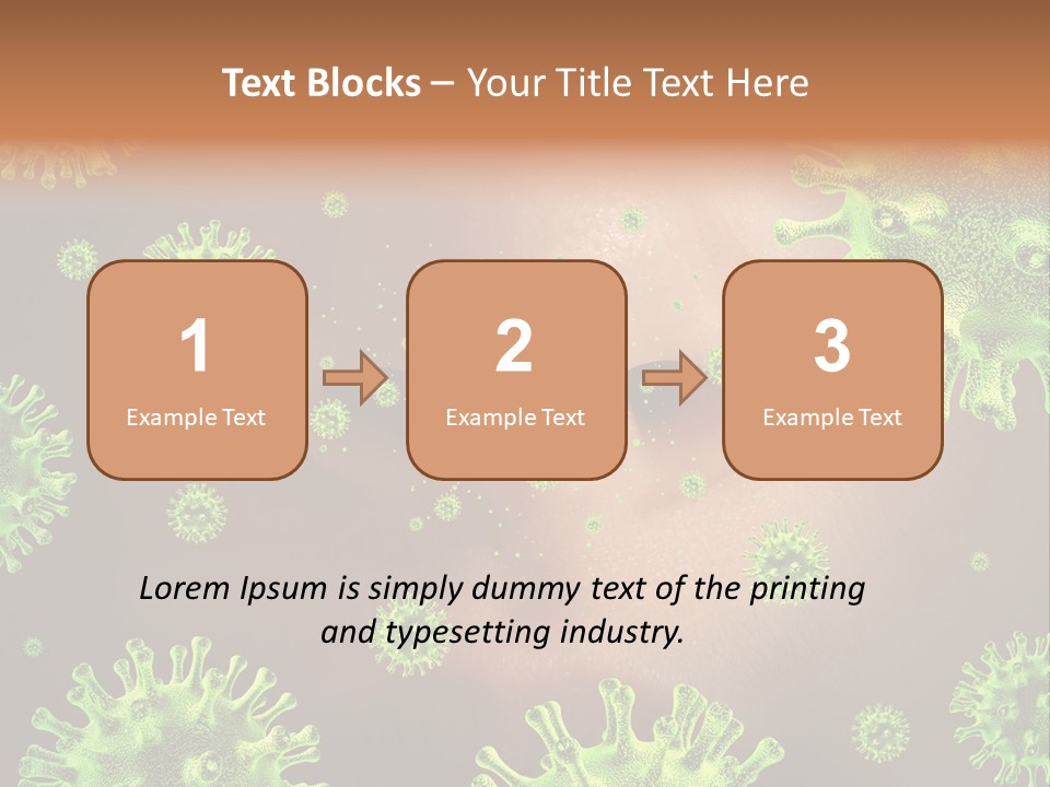 Contagious Group Pandemic PowerPoint Template