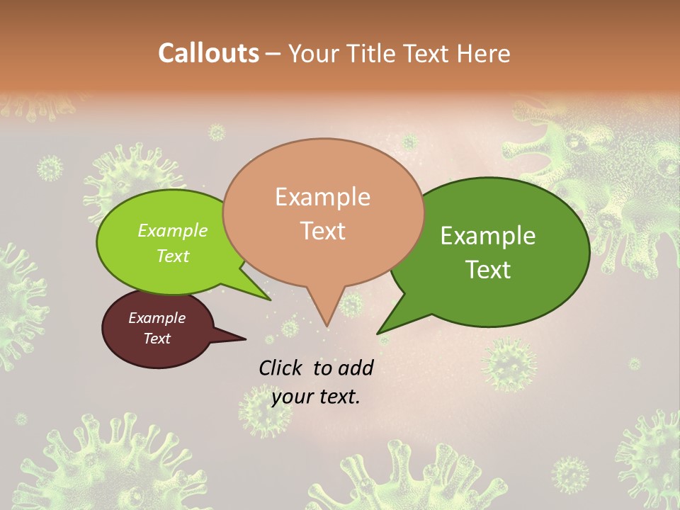 Contagious Group Pandemic PowerPoint Template