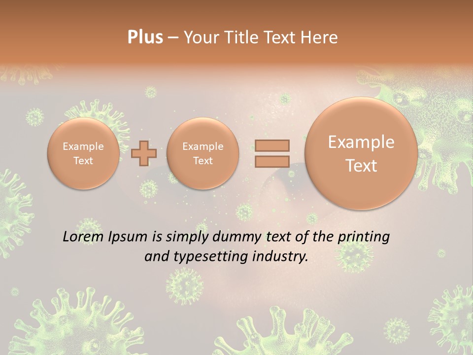 Contagious Group Pandemic PowerPoint Template