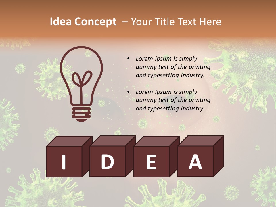 Contagious Group Pandemic PowerPoint Template