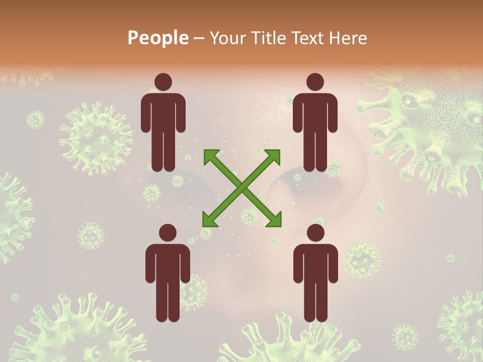 Contagious Group Pandemic PowerPoint Template