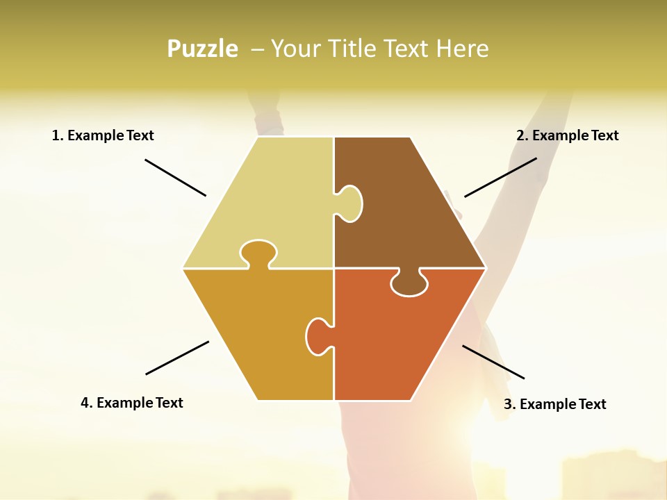 Sunny Copy Space Background PowerPoint Template