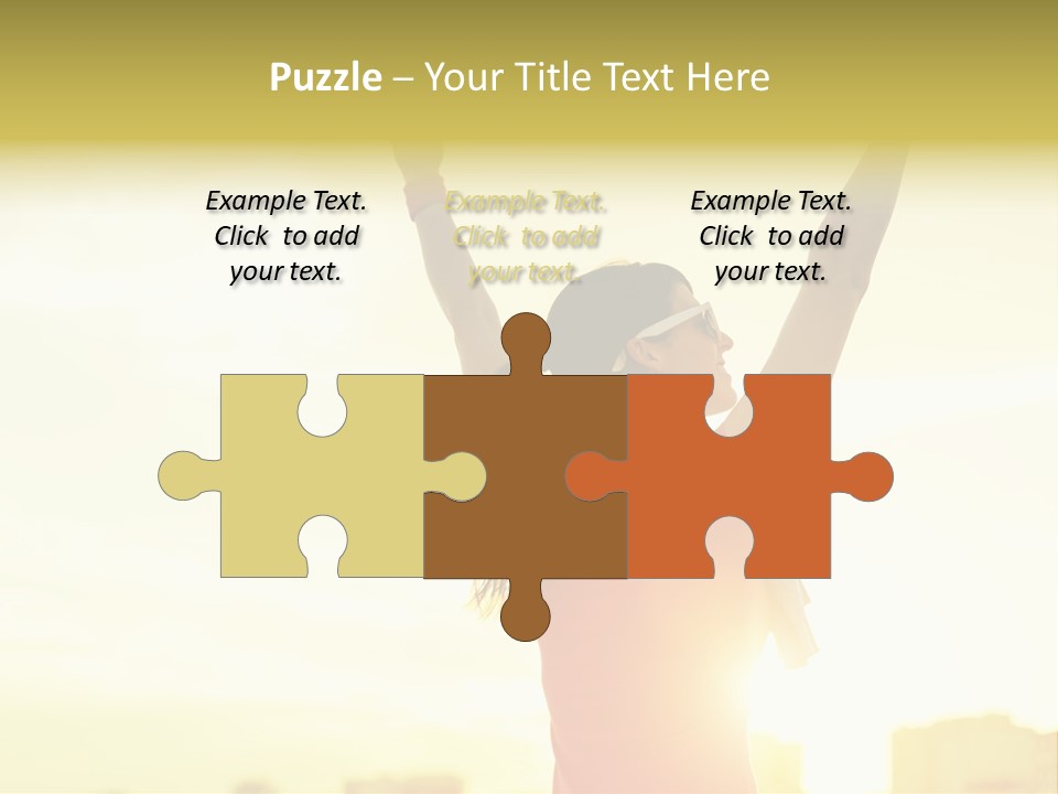 Sunny Copy Space Background PowerPoint Template