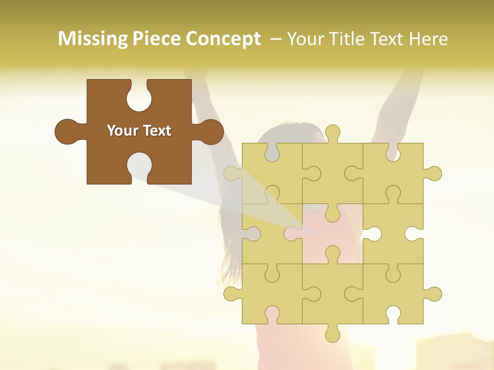 Sunny Copy Space Background PowerPoint Template