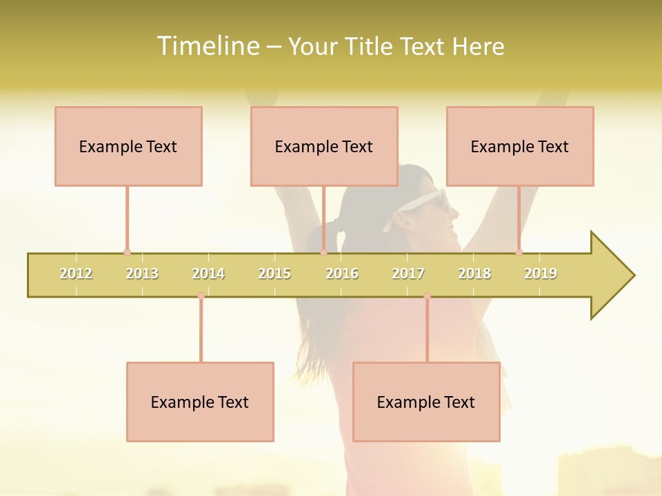 Sunny Copy Space Background PowerPoint Template