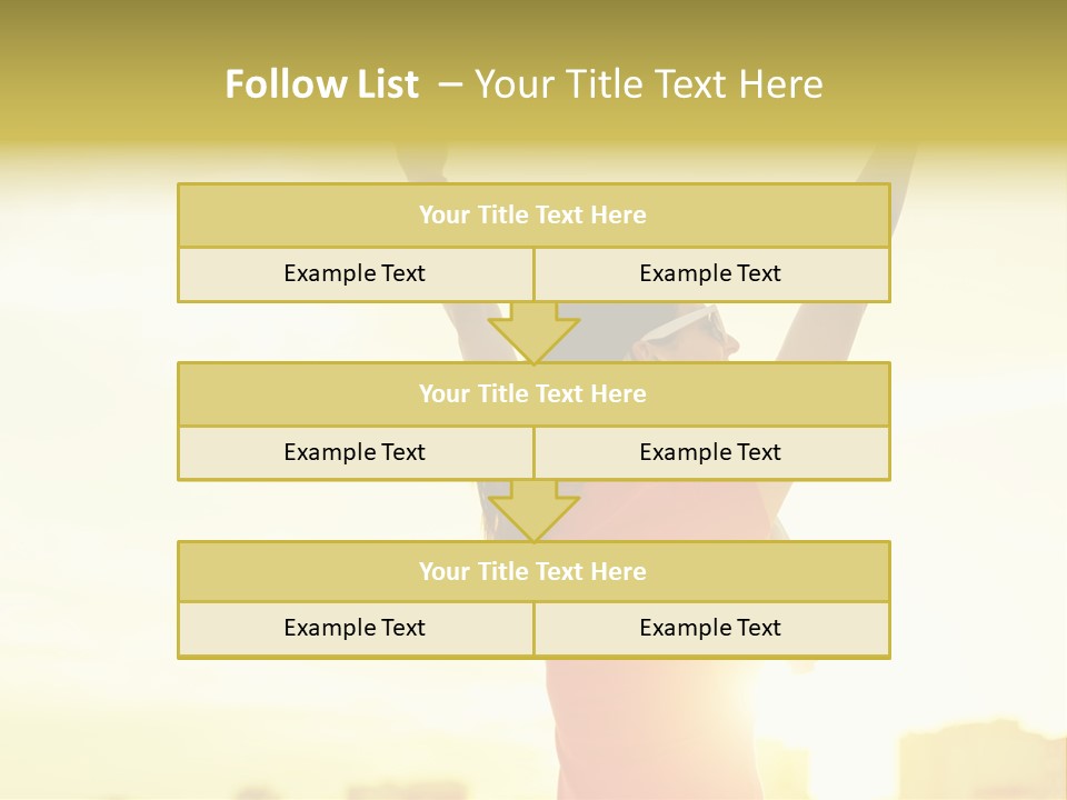Sunny Copy Space Background PowerPoint Template