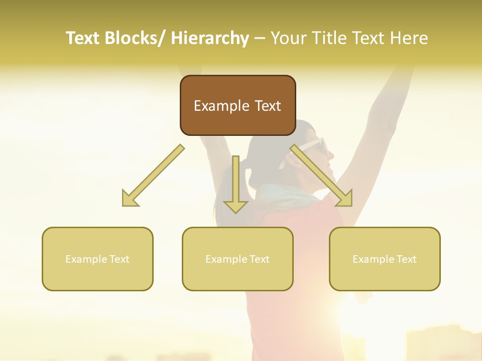 Sunny Copy Space Background PowerPoint Template
